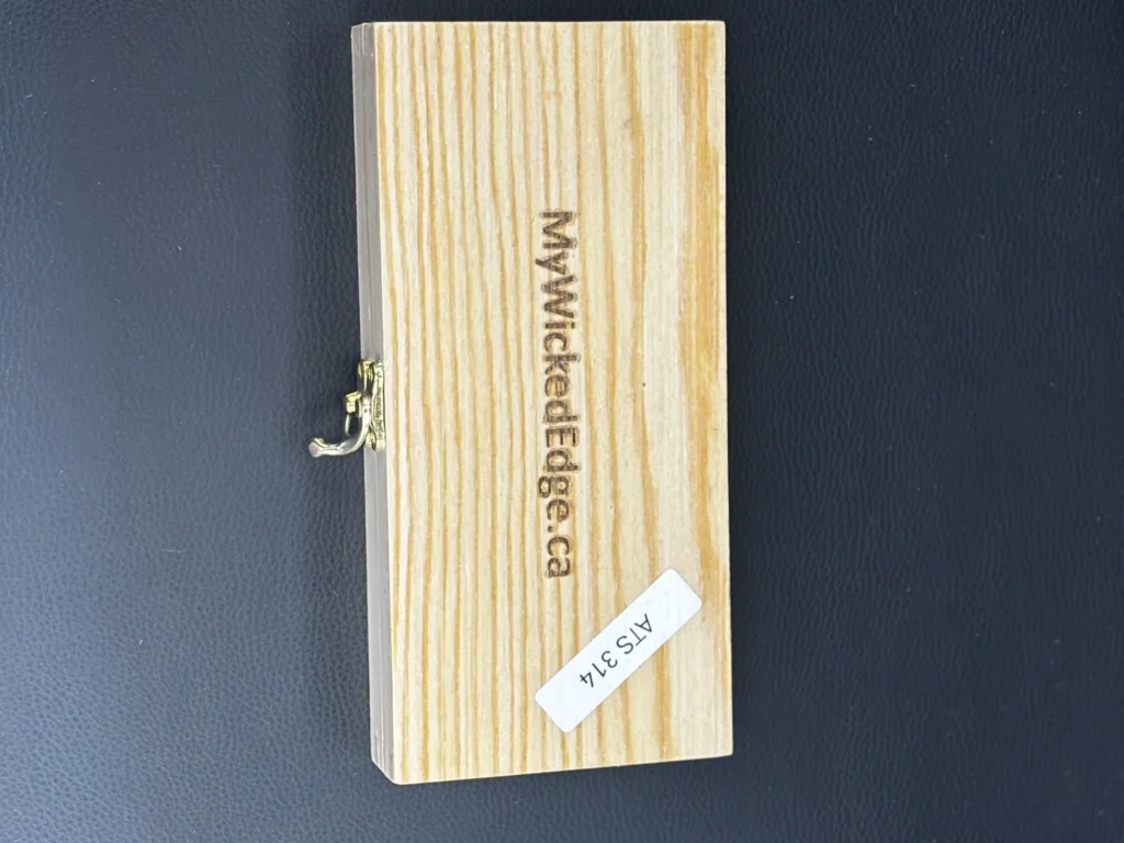 Barber Shears Wooden Box