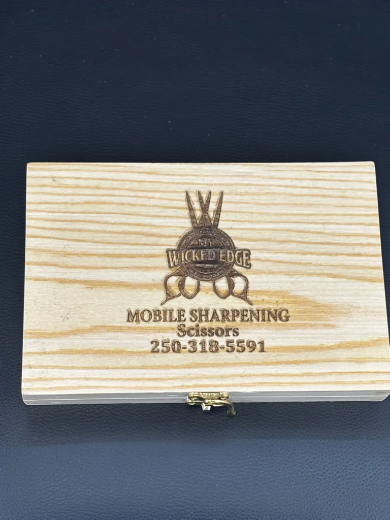 Barber Shears wooden