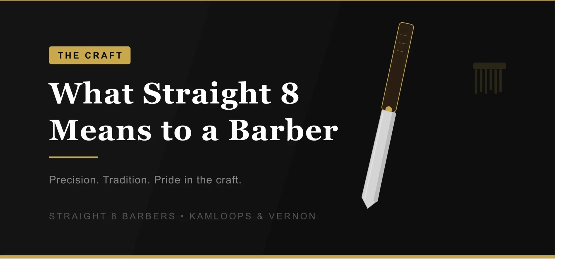 Straight 8 Kamloops Barbershop